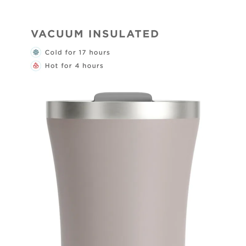 12oz Stainless Steel 3-in-1 Tumbler - Ash