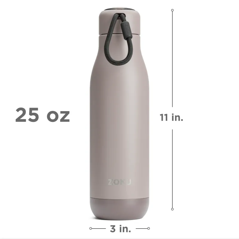 25oz Stainless Steel Bottle - Ash