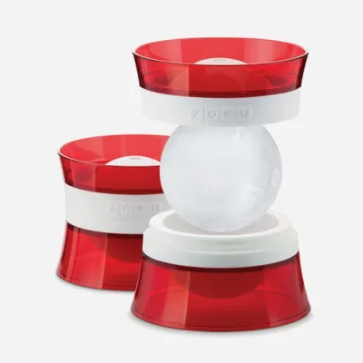 Ice Ball Molds - Red