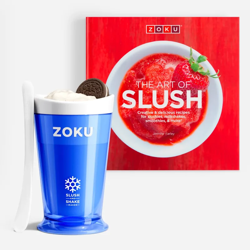 Slush & Shake Maker & Recipe Book Bundle