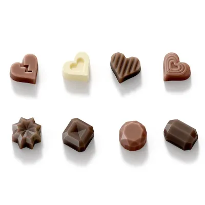 Heart & Gem Chocolate Mold Set