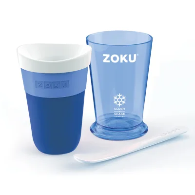 Set of 2 Slush & Shake Makers - Red Blue