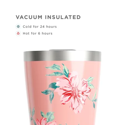 20oz Stainless Steel 3-in-1 Tumbler - Rose Petal Pink