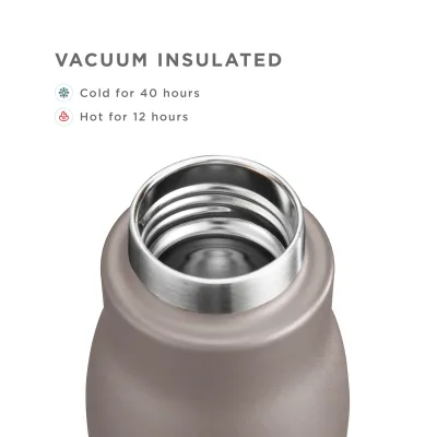 18oz Stainless Steel Bottle - Ash