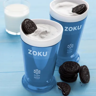 Set of 2 Slush & Shake Makers - Blue Green