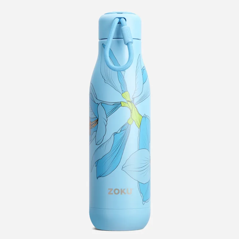 25oz Stainless Steel Bottle - Sky Lily