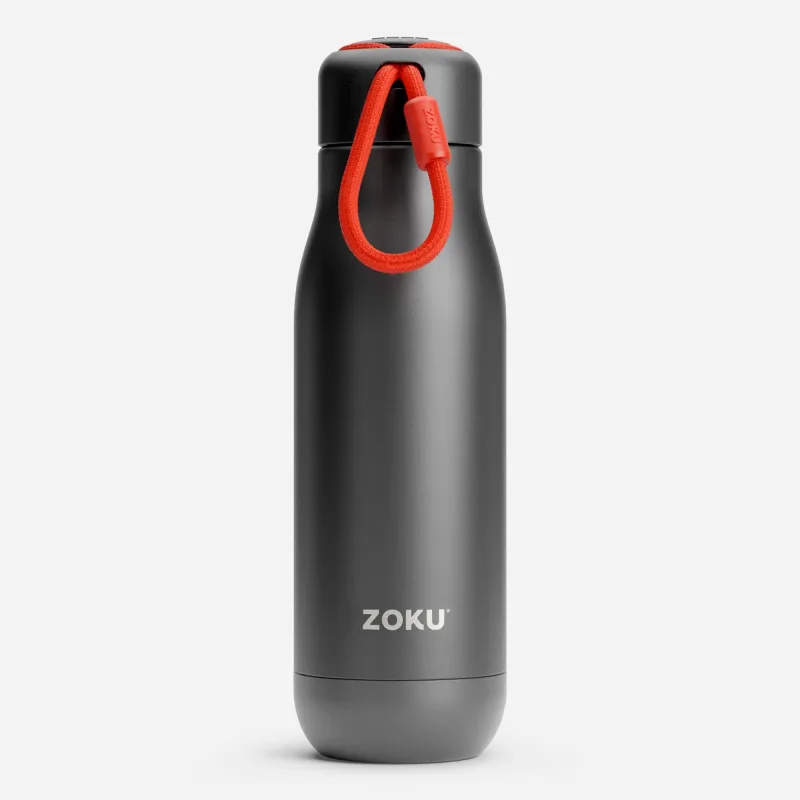 18oz Stainless Steel Bottle - Black