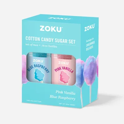 Set of 2 Cotton Candy Sugars